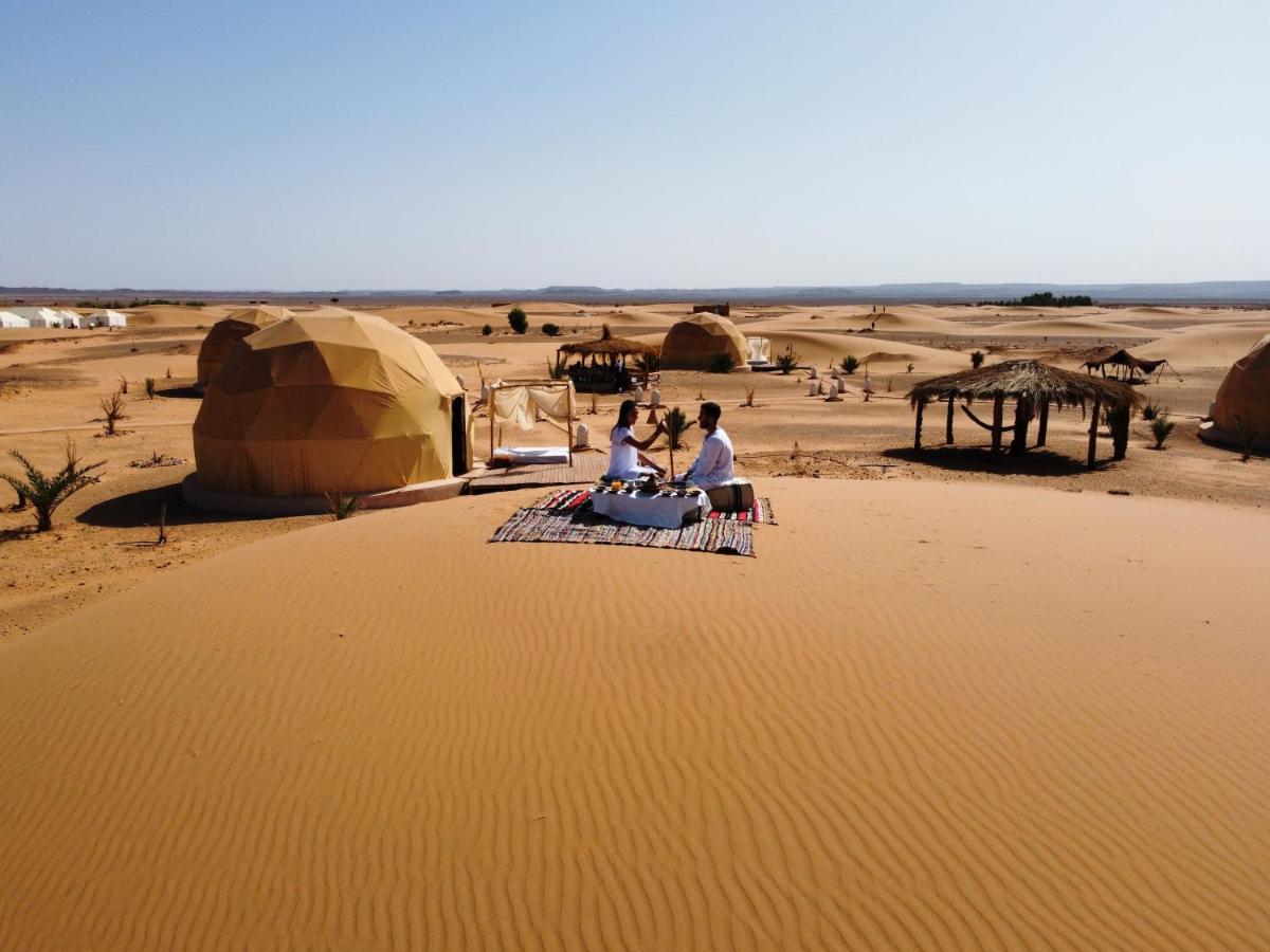 Hotel Sunrise Sahara Camp Merzouga Exterior foto