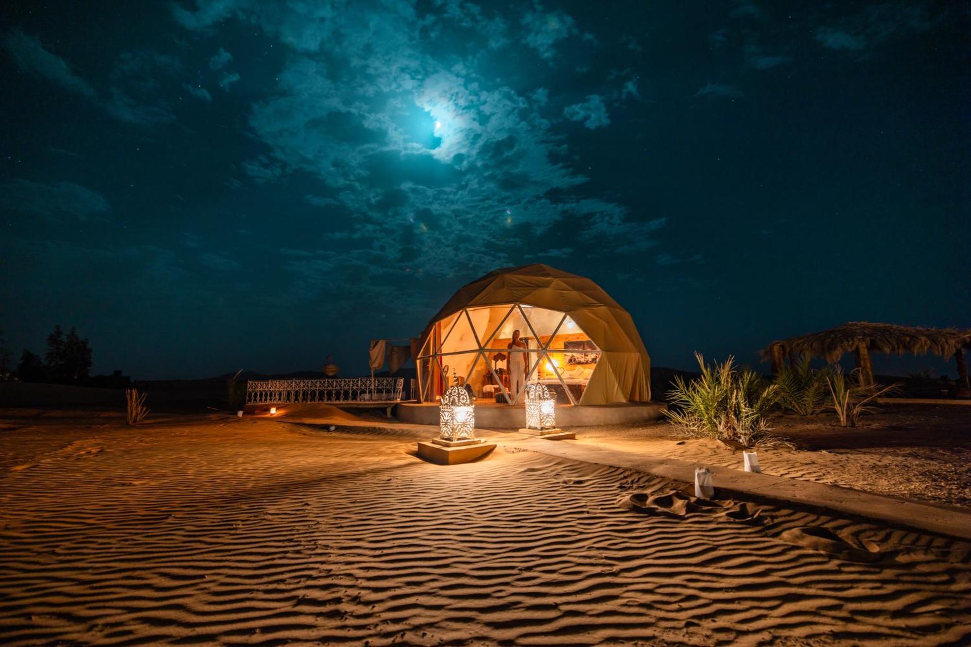 Hotel Sunrise Sahara Camp Merzouga Exterior foto