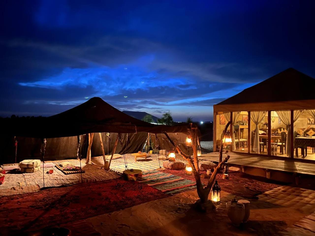 Hotel Sunrise Sahara Camp Merzouga Exterior foto