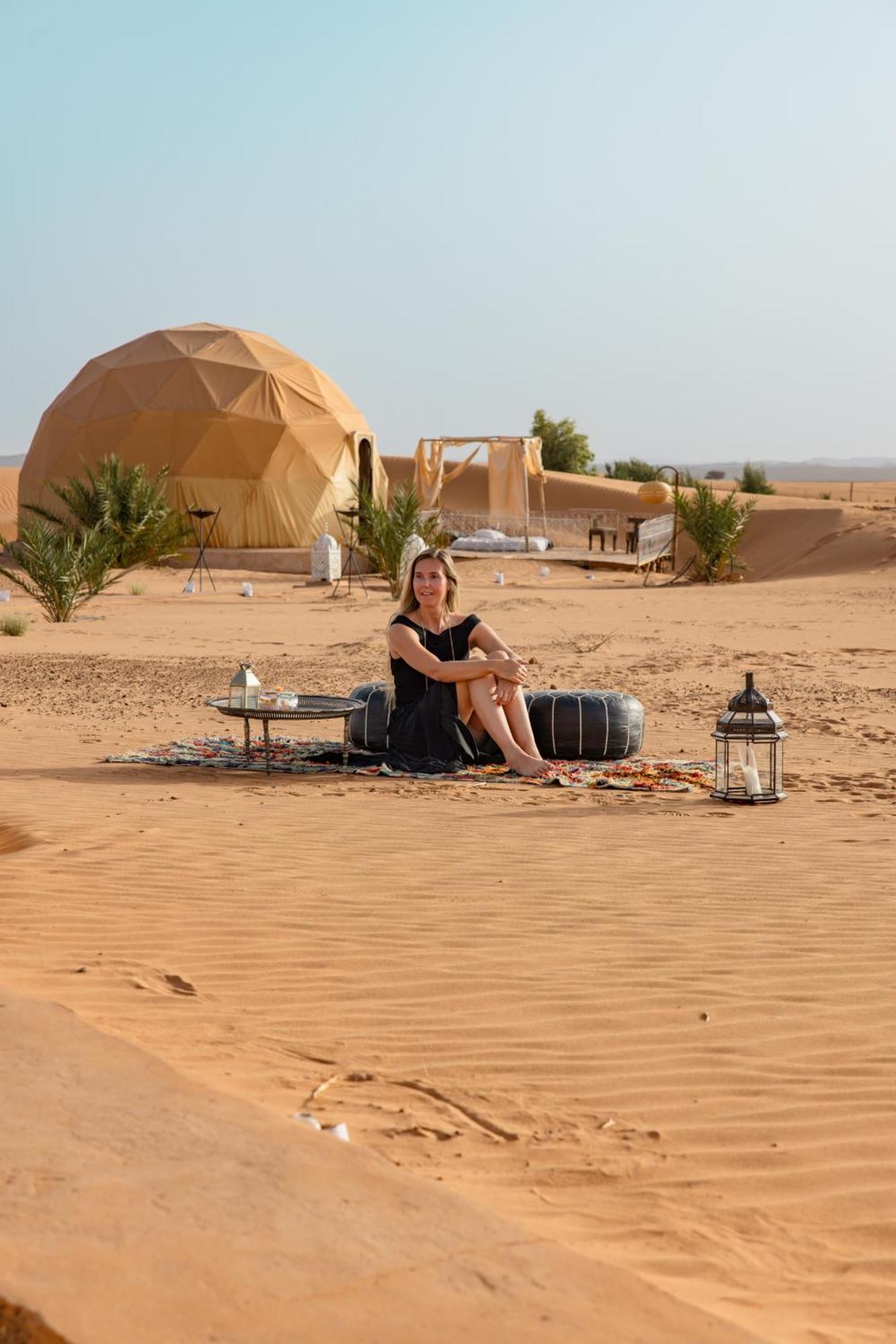 Hotel Sunrise Sahara Camp Merzouga Exterior foto